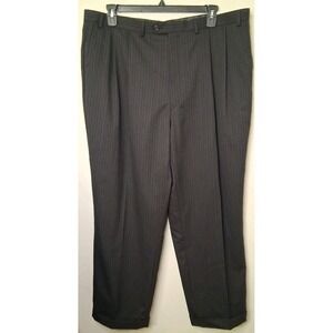 Ralph Lauren Men's 100% Wool Dress Pants Striped‎ 42x29*